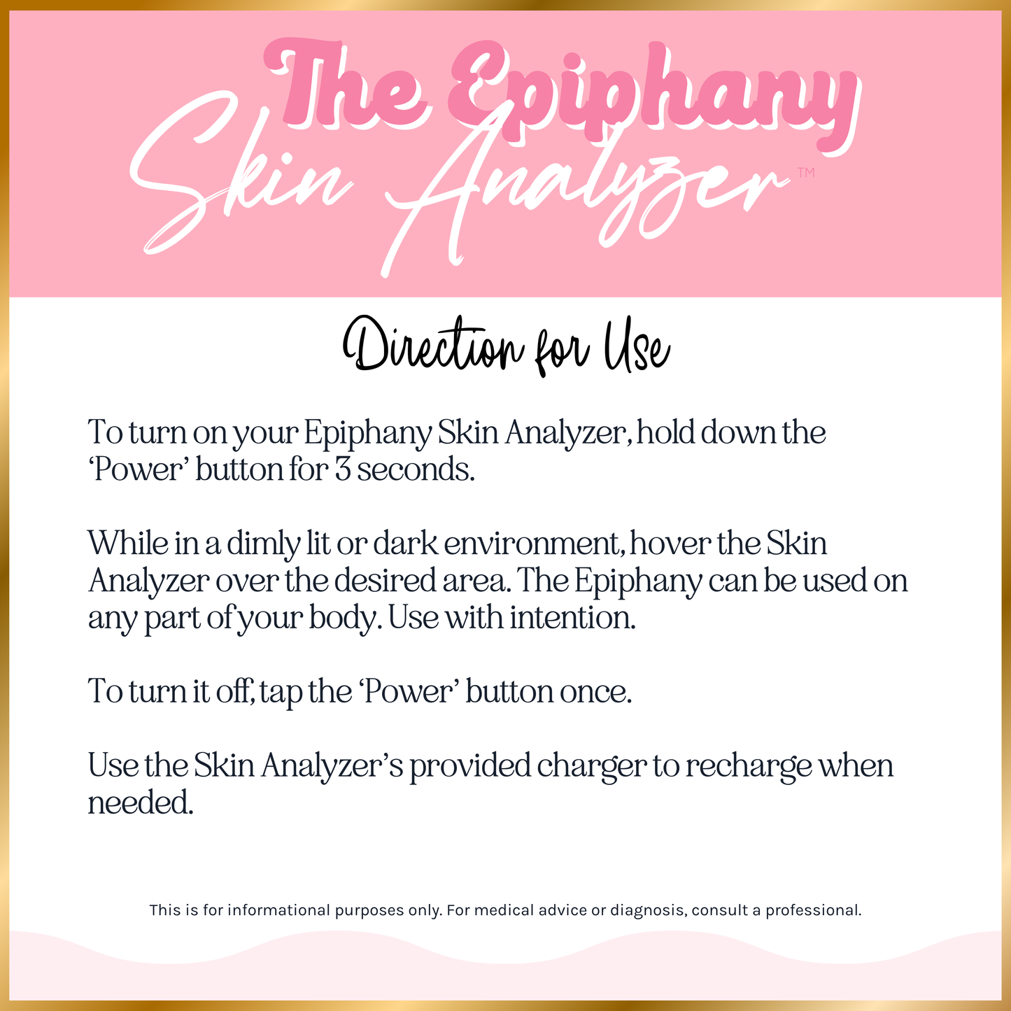 The Epiphany™ - The Original At-Home Skin Analyzer